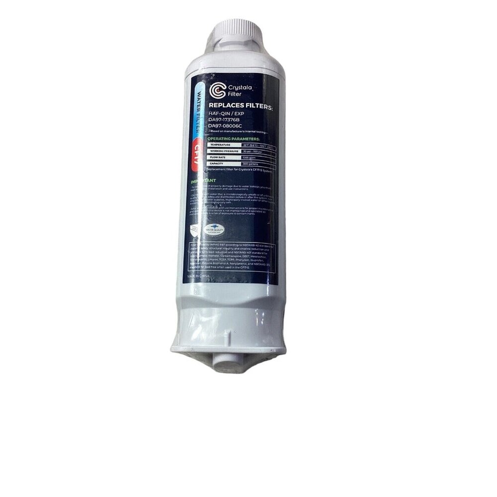 Crystala Refrigerator Water Filter CF17 / Brand NEW & Sealed !!!